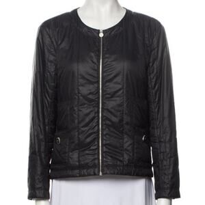 Chanel Quilted Black Evening Jacket Size 42 FR / US 10 Large